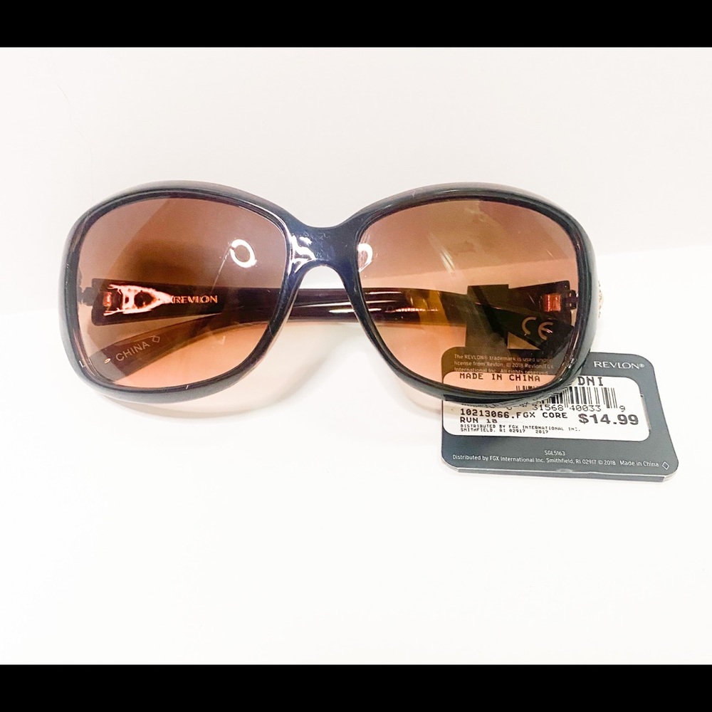 SOLD!!⚡️Oversized Brown Revlon Sunglasses
